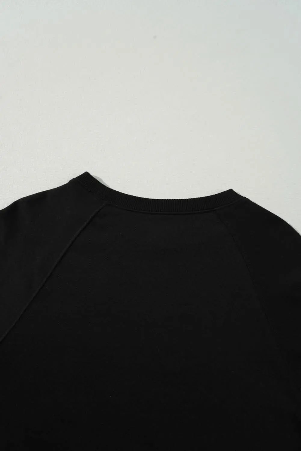 Black Rainbow Colorblock Striped Pullover Sweatshirt - Love Salve